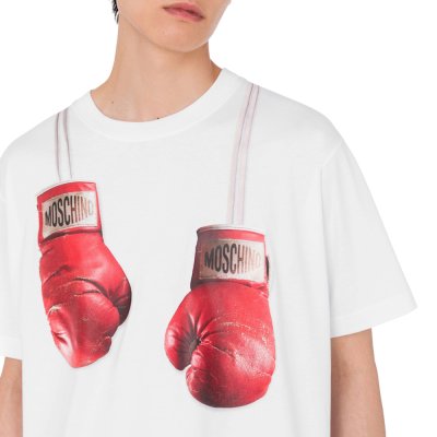 THE PRINTED ORGANIC COTTON JERSEY T-SHIRT